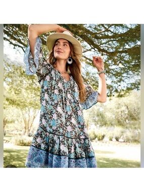 Sundance | Dresses | Nwt Sundance Poppy Denim Dress Sleeveless Belted 0 Cotton Sz 10 White Denim
